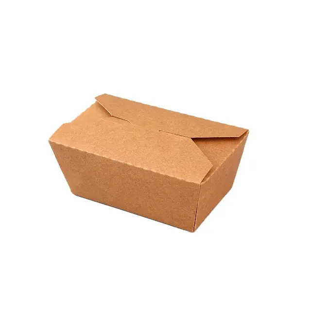 Takeaway Box 4 · Take Away Kraft Boxes (PE Lined) · product image