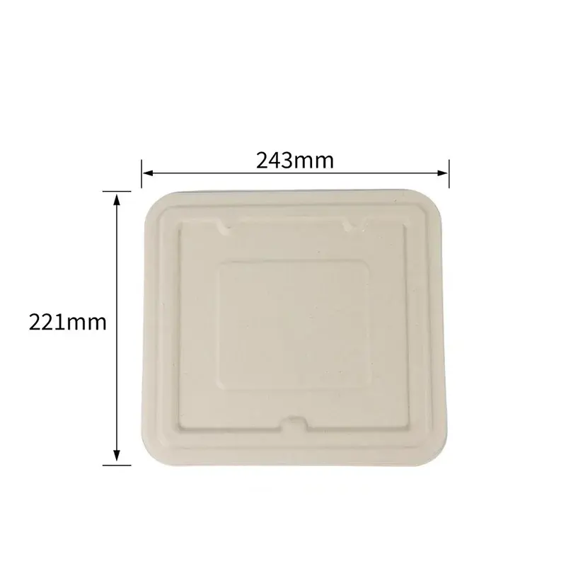 1200ml Universal Tray Lid · Sugarcane Trays · product image