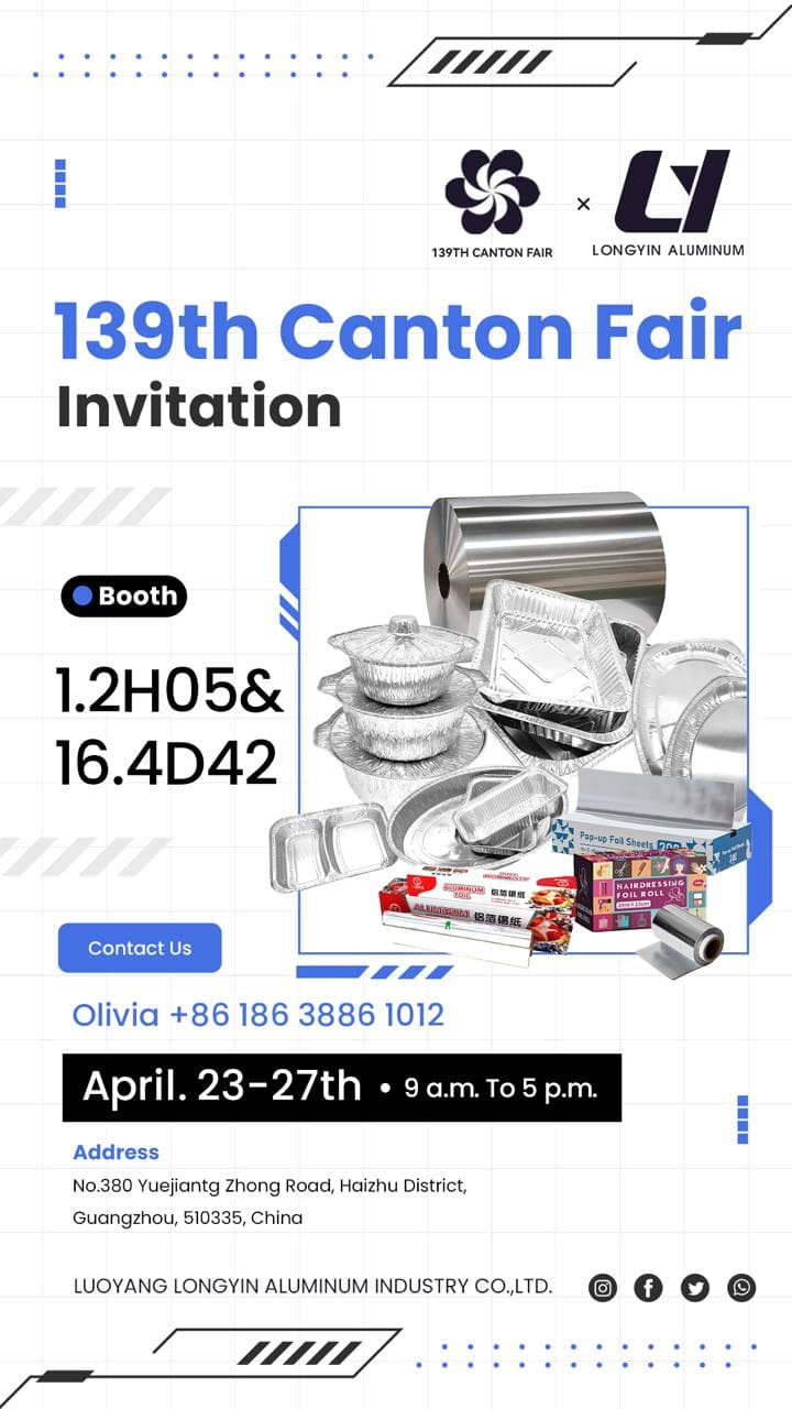Longyin Aluminum Will Exhibit at the 139th Canton Fair