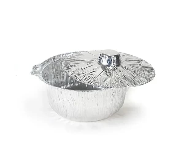 Y292 Round Aluminum Foil Container - Professional disposable food packaging solution by First Aluminum Technology